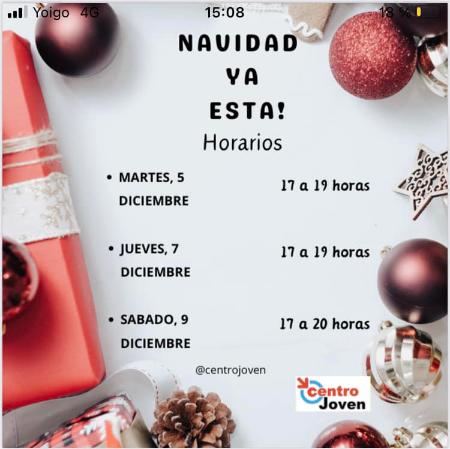 Imagen Navidades en el Centro Joven.
