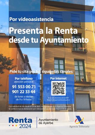 Imagen Presenta la renta desde el Ayuntamiento de Ayerbe