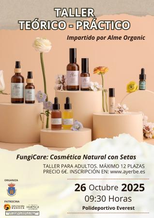 Imagen Taller de cosmética natural con setas