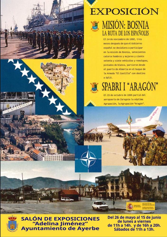 Imagen Exposición Misión Bosnia 