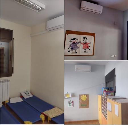 Imagen Instalación de sistemas de climatización en la Escuela de Educación...