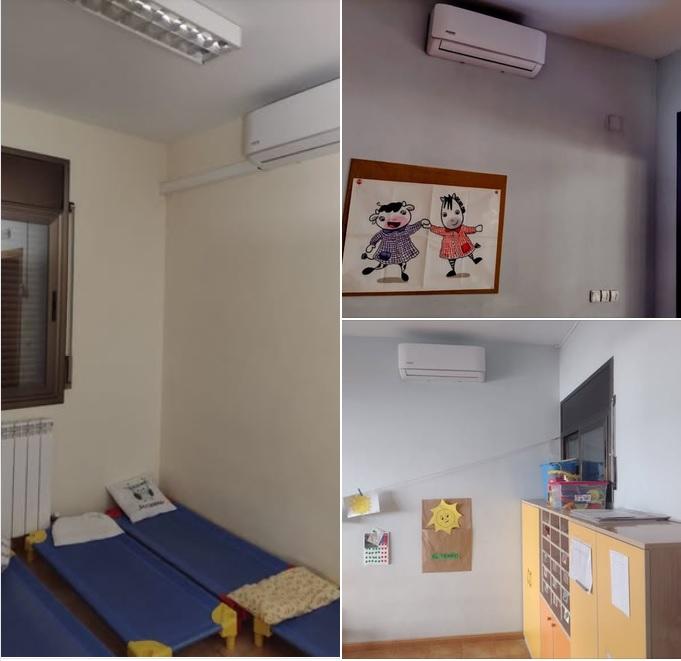 Imagen Instalación de sistemas de climatización en la Escuela de Educación Infantil 
