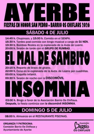 Imagen Fiestas barrio os chiflaus