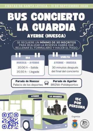 Imagen Bus concierto de la guardia
